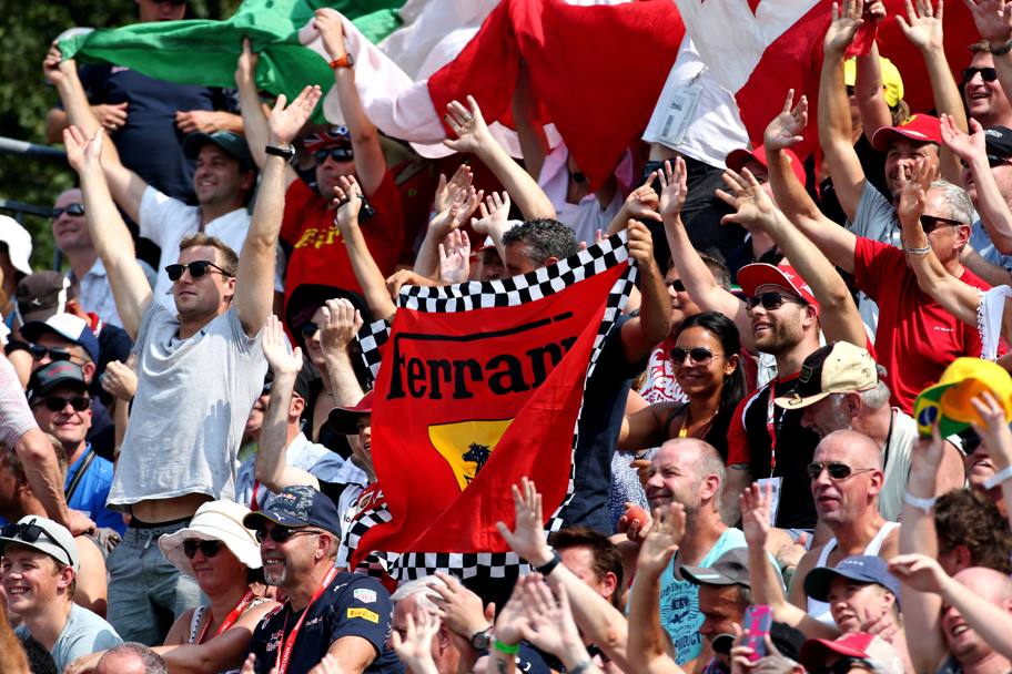 Monza  anche (e soprattutto) il calore dei tifosi del Cavallino (Getty Images)